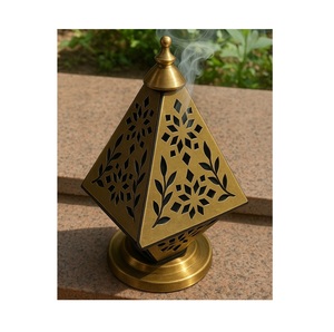 Designer Metal Incense <b>Burner</b> With Intricate Detailing For High End Home Decor And Gifting Collection - Product Image 2