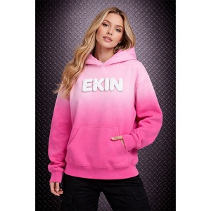 เสื้อฮู้ดดี้ Ekin Impex คุณภาพพรีเมียมจากโรงงาน ดีไซน์ใหม่สำหรับฤดูหนาว ล้างสีแบบแอซิดวอช ทรงโอเวอร์ไซส์ สีซีดแบบซันเฟด ระบายอากาศได้ดี สีพื้น สามารถสั่งทำสีได้ - Product Image 3