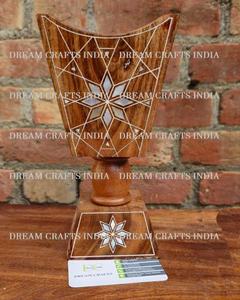 Quemador de Bakhoor Moderno con Patrón Floral, Duradero, de Alta Calidad, con Incrustaciones de Madreperla, Diseño Árabe Religioso, Madera Orgánica de Mango - Product Image 2