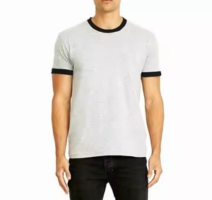 New Casual Wears Hot Selling new arrival Best Sale <b>Ringer</b> <b>Men</b> <b>T</b>-<b>Shirts</b> Breathable Custom Size New Design <b>T</b>-<b>Shirts</b> For <b>Men</b> - Product Image 1