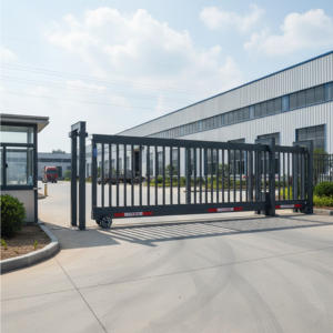 Puerta Corredera Cantilever Automática <span class=keywords><strong>de</strong></span> Alta Calidad, Resistente a la Corrosión, para Hogar y Fábrica - Product Image 4