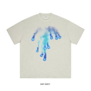 Camiseta de Algodón Orgánico Tejido con Estampado Creativo para Hombre, Manga Corta de Alta Calidad con Impresión 3D - Product Image 5