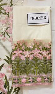 <b>Pakistani</b> Indian Wedding Embroidery <b>Clothes</b> Beige Chiffon Collection <b>Eid</b> Style Suit Latest Salwar Kameez Hot Selling Dress 2021 - Product Image 5