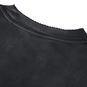 High Quality Cotton Men <b>T</b>-shirt Streetwear Oversized Cotton <b>T</b>-shirts Heavyweight Washed <b>T</b>-shirt for Men - Product Image 6