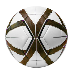 Ballons de football personnalisés en PU, très résistants, cousus à la machine, pour l'entraînement, fabriqués pour le sport - Product Image 1