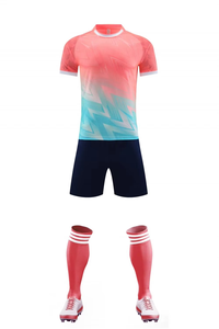 Ropa Deportiva Transpirable OME 100% Poliéster, Diseño Personalizado por Sublimación, Camiseta de Fútbol de Manga Corta, Uniforme de Fútbol para Hombre - Product Image 3