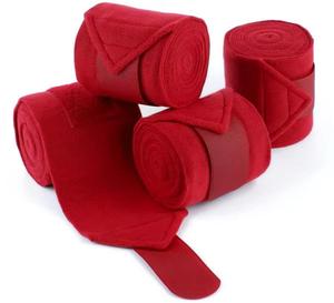 EQUILUX HANDCRAFT BOUTIQUE Bandages de protection pour chevaux en polaire de nylon bleu, doux et durables, pour l'équitation - Product Image 4
