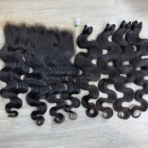 Cabello Virgen Vietnamita de Calidad Superior, Ondulado Rápido, Color Natural, Sedoso, Tejido Doble a Máquina - Product Image 1