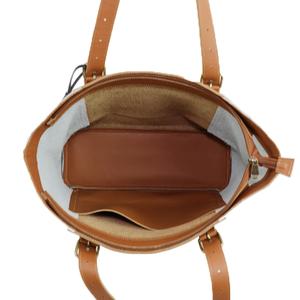 กระเป๋าซิปขนาดใหญ่ลายขนวัว กระเป๋าสะพายแฟชั่นใหม่ 2026 กระเป๋าถือลายจระเข้สำหรับผู้หญิง - Product Image 3