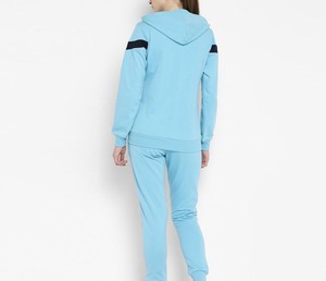 Women's <b>Thermal</b> Winter Activewear Set Hooded Fleece <b>Long</b> <b>Sleeve</b> <b>Top</b> Matching Jogger Pants Cozy Sportswear 2026 - Product Image 2
