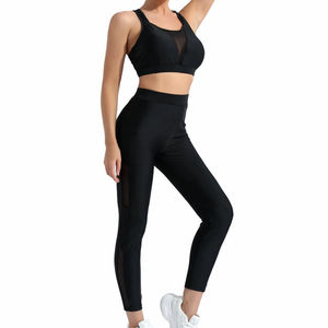 Conjunto de Yoga de 2 Piezas de la Mejor Calidad, Hecho en Pakistán, Nuevo Diseño, Ropa Deportiva para Mujer en Spandex/Nylon, Secado Rápido y Transpirable - Product Image 3