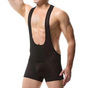 Combinaison de lutte numérique personnalisable pour hommes adultes, sport professionnelle, musculation - Haute qualité, 100% polyester, sur mesure - Product Image 6
