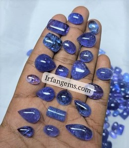 Cabochons de Tanzanite Naturelle, Pierres Précieuses Lâches Polies et Lisses pour la Fabrication de Bijoux, Vente en Gros, Fournisseurs de Cristaux de Guérison en Vrac - Product Image 4