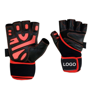 Heavy Grip Weight Lifting Gloves With Wrist <b>Wrap</b> Stability And Ventilated Palm For Long Gym Sessions - Product Image 1