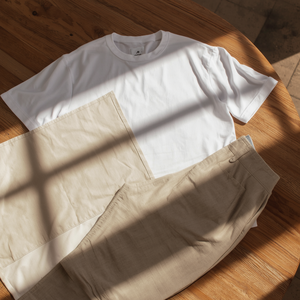 ชุดเสื้อยืดลำลองและกางเกงขายาว ผ้าฝ้ายผสมโพลีเอสเตอร์ ชุดเข้าชุด พร้อมบริการรับผลิตแบบ OEM ODM - Product Image 3