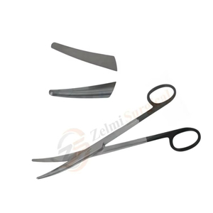 SuperCut Mayo Micro Scissors 6.75'' <b>Neurosurgery</b> Surgical Scissors – Blunt Tip Ring Handle Stainless Steel CE OEM Manufacturer - Product Image 3