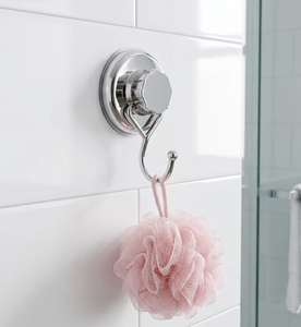 OEM/ODM Strong Vacuum Suction Cup Robe <b>Hook</b> Hanger Heavy Duty Wall Mounted <b>Towel</b> Coat <b>Hook</b> for Bathroom Kitchen Home - Product Image 1