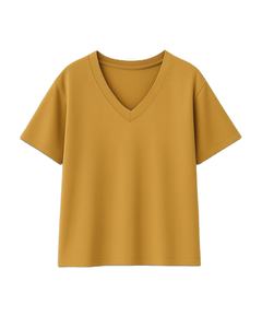 เสื้อยืดคอวี แขนสั้น ผู้หญิง คุณภาพพรีเมียม ระบายอากาศได้ดี ปรับแต่งได้ ไซส์ใหญ่ สไตล์ลำลอง เป็นมิตรกับสิ่งแวดล้อม สำหรับฤดูร้อน รับผลิตแบบ OEM - Product Image 3