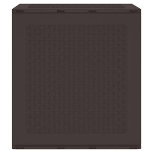 Scatola di Stoccaggio in Polipropilene Marrone, Dimensioni 21.65 X 20.87 X 22.44 Pollici - Product Image 4