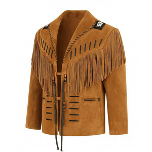 OEM Wholesale Lightweight <b>Suede</b> Leather Real Cowhide <b>Jacket</b> Streetwear for Men Cheap Price New Fashion Leather <b>Suede</b> Coat - Product Image 5