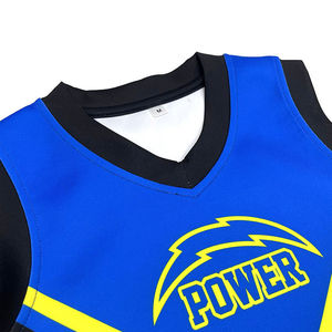 MASGAM SPORTS Customized <b>Sexy</b> Fancy Adult Cheerleading <b>Uniforms</b> Sublimation Printed 100% Polyester Skirt - Product Image 2