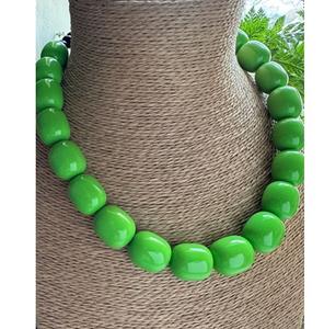 Collar de Resina con Cuentas Redondas de Alta Calidad, Diseño de Collar de Resina 100% de Buena Calidad para Niñas, para Fiestas, Bodas - Product Image 3