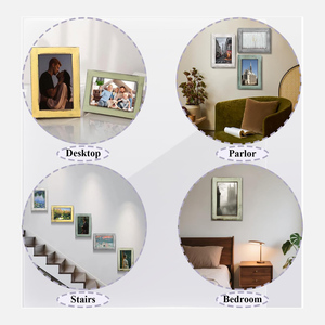 Marco de Fotos de Madera de Estilo Antiguo, Marco de Fotos de Madera Tradicional, Marco de Fotos de Madera Maciza, Decoración Clásica para el Hogar Ecológica - Product Image 5