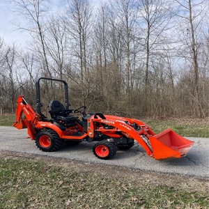 Kubota BX23S Compact Tractor With Powerful Diesel Engine Front Loader & Backhoe Four Wheel Drive Versatile Farm And Property Use - Product Image 3