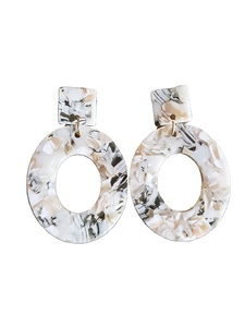 Bespoke Resin Hoop Earrings for Every Occasion Vibrant Custom Resin Hoops: Design <b>Your</b> Dream Jewelry - Product Image 2