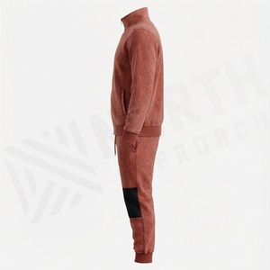 Nouveaux ensembles de survêtements sportifs personnalisés en molleton respirant pour hommes, pour le jogging, la gym, la course à pied, l'entraînement, couleur personnalisée - Product Image 3