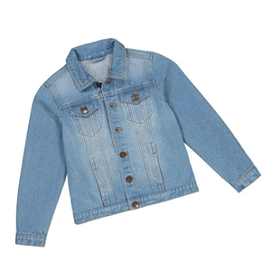 Nouvelles vestes en jean tendance pour filles, vestes en denim pour enfants, vestes pour bébés garçons, vêtements pour petits garçons, vêtements pour enfants - Product Image 1
