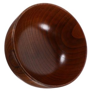 Tazón de madera natural profundo para servir en la cocina, construcción de madera duradera, perfecto para servir frutas, ensaladas y aperitivos. - Product Image 4