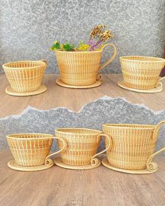 Meilleures ventes d'artisanat en rotin - Artisanat en rotin et bambou - Panier en rotin pour cadeau, décoration, rangement - Product Image 1