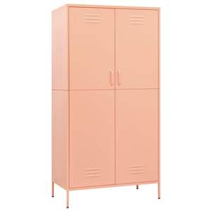 Armadio in acciaio rosa 35.4 dimensioni "x 19.7" x 70.9" - Product Image 2