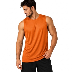 เสื้อกล้ามกีฬาผู้ชายระบายอากาศได้ดี รับผลิตแบบ OEM แบรนด์ส่วนตัว ผู้ผลิตและจำหน่ายเสื้อกีฬา - Product Image 5