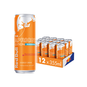 Red Bull Edición Albaricoque Exportación, Bebida Energética RedBull, Bebida Energética RedBull 250ml - Product Image 2