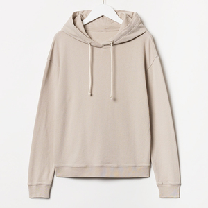 Nouveaux sweats à capuche tricotés pour femmes 2026, 100 % coton, écologiques, avec badge sur le devant, personnalisables - Product Image 3