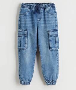 Pantalon cargo en jean pour garçons, de haute qualité, respirant, en coton, décontracté, vêtements de mode pour garçons, logo personnalisé - Product Image 3