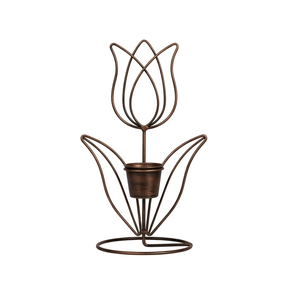 New Selling Wrought Iron Planter <b>Pot</b> With Stand Powder Coated Durable Indoor Outdoor Home Decor Garden Customize Size - Product Image 4