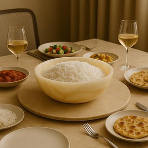 Cuenco duradero de primera calidad, translúcido, de piedra natural, brillante, decorativo, con iluminación trasera, centro de mesa de piedra, precio de mayoreo. - Product Image 4