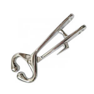 Pince à nez de taureau vétérinaire en acier inoxydable durable, équipement de manipulation du bétail, 33 cm, personnalisable pour l'utilisation porcine - Product Image 6