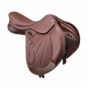 Nueva llegada: Silla de doma ligera de cuero genuino, cómoda y duradera, productos de equitación inglesa de la India. - Product Image 1