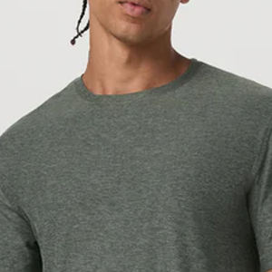 T-shirt pour homme à manches courtes avec logo personnalisable, design décontracté et élégant pour la collection d'été / Col rond 2026 - Product Image 2