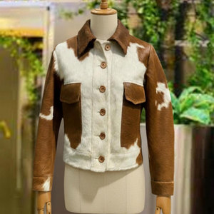 Vestes en cuir de vachette avec options de personnalisation, vestes en cuir de vachette véritable pour hommes, style streetwear, prix bas, veste d'hiver pour hommes - Product Image 1