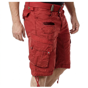Premium Style Classic Look Durable Slim Fit Comfortable Men Cargo Shorts Cotton Fabric High Street Style Summer Men Cargo Shorts - Product Image 1