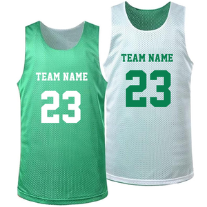 Maillot de basket-ball réversible personnalisé, nom de l'équipe 27, débardeur en maille sublimé, unisexe, adulte, toutes saisons, vêtements de sport respirants - Product Image 5