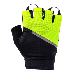 Gants de cyclisme mi-doigts pour hommes et femmes, style unique, vente en gros, prix abordable, haute qualité, pour sports de plein air et équitation - Product Image 1
