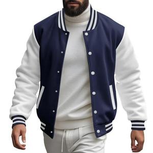 <b>Men</b> Varsity Jacket Manufacturer Custom Design Letterman Jacket Breathable Wholesale Winter Jacket - Product Image 5
