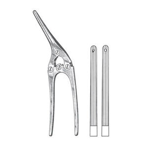 Pinza Intestinal Hosanna de Acero Quirúrgico, Pinza Quirúrgica Manual para Trituración, Mordazas Longitudinales Dentadas, Clase II - Product Image 2