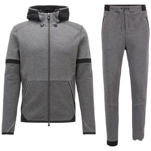 Conjunto Deportivo Personalizado de Alta Calidad para Hombre, Sudadera con Capucha y Pantalones Largos, Cierre Completo, 100% Bordado - Product Image 1